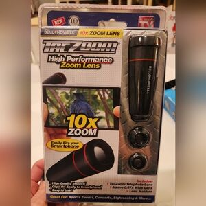 Black High Performance Zoom Lens